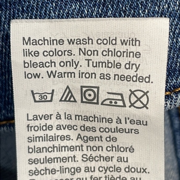 J. Crew Mercantile Skinny Jeans Raw Hem Style D401813 Size 35 - Picture 13 of 15